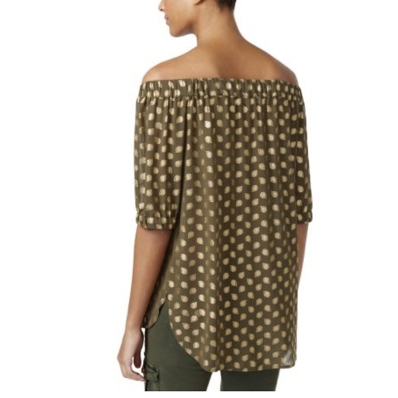 NWT Michael Kors Off Shoulders Top - Picture 6 of 7